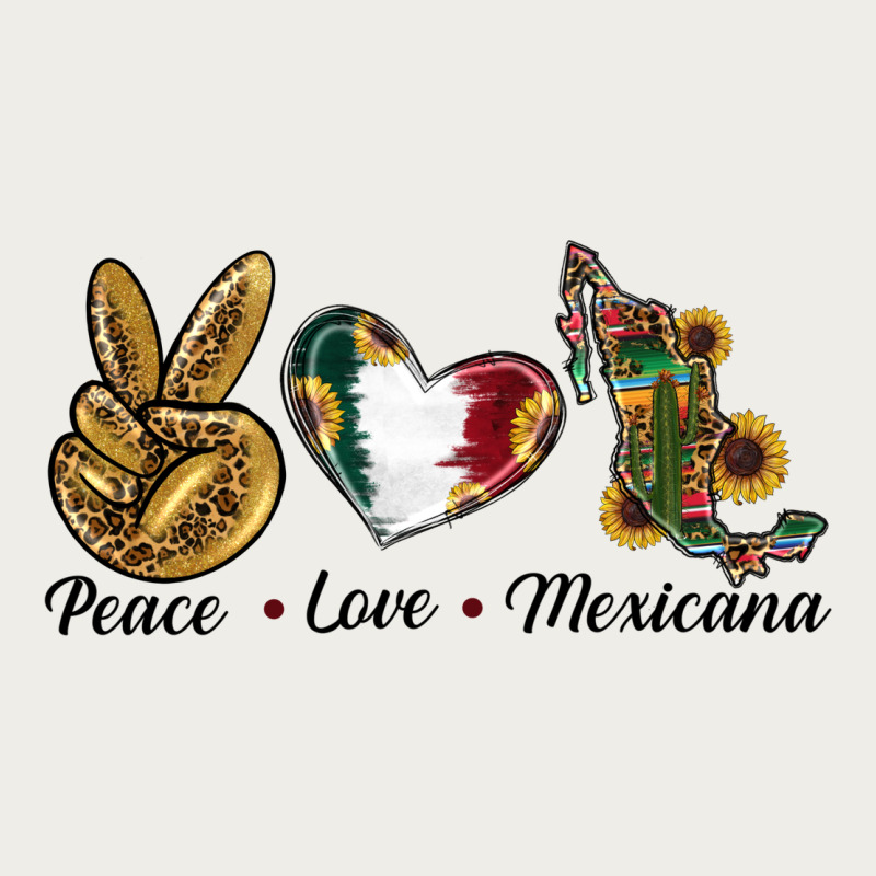 Peace Love Mexicana Zipper Hoodie by RanaPortraitStore | Teevron