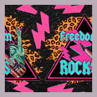 Freedom Rocks Seamless Pattern Vintage Tee | Teevron