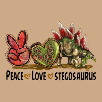 Peace Love Stegosaurus Vintage Hoodie | Teevron