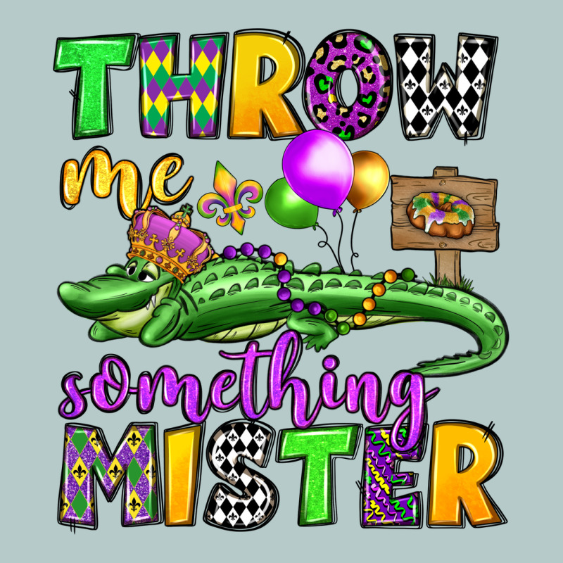 Throw Me Something Mister Mardi Gras Olivia Heavy Core Tee by OliviaCreatesArt | Teevron