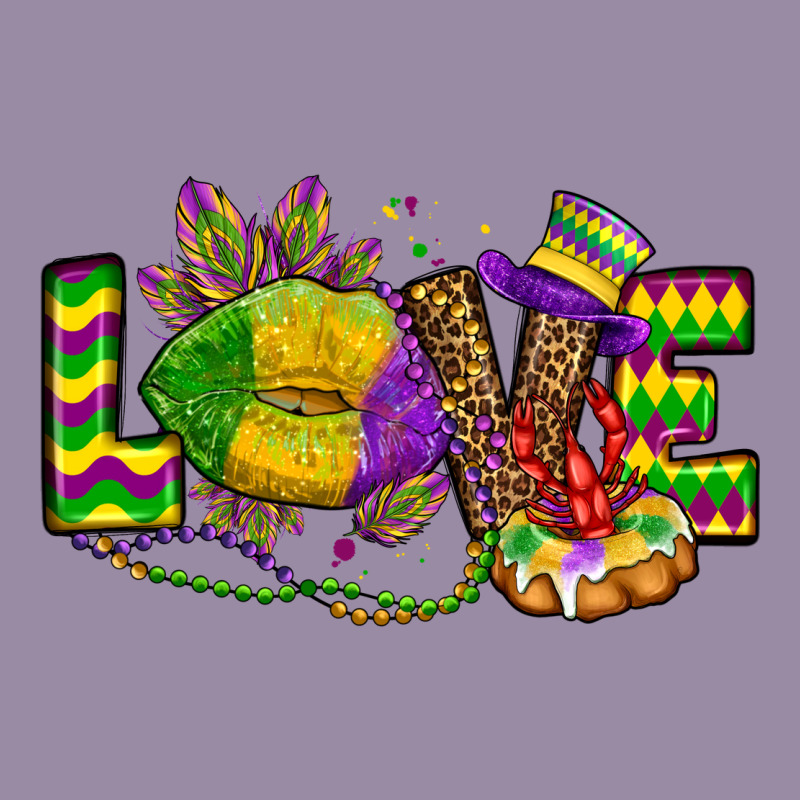 Love Lips Mardi Gras Classic Tee by OliviaCreatesArt | Teevron