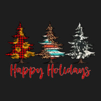 Happy Holidays Christmas Trees Heavyweight Hoodie | Teevron