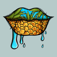 Summer Vibes Pineapple Lips Heavy Core Tee | Teevron