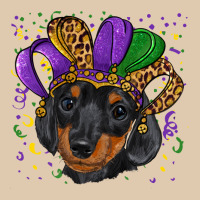 Mardi Gras Hat Dachshund Puppy Heavyweight Sweatshirt | Teevron