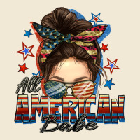 American Babe Messy Bun Premium Tee | Teevron