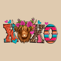 Xoxo Valentine's Day Highland Cow Heavyweight Sweatshirt | Teevron