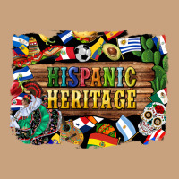 Hispanic Heritage Flags Vintage Tee | Teevron