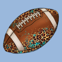 Western Football Leopard Turquoise Pattern Premium Hoodie | Teevron