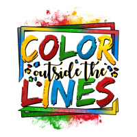 Color Outside The Lines Autism Classic Tee | Teevron