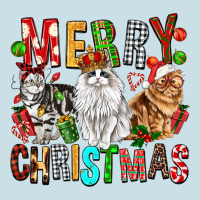 Merry Christmas Cats Ladies Tee | Teevron