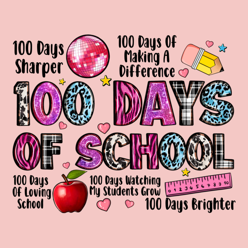100 Days Of School Urban Heavy Tee by LillyAllenDesigns | Teevron
