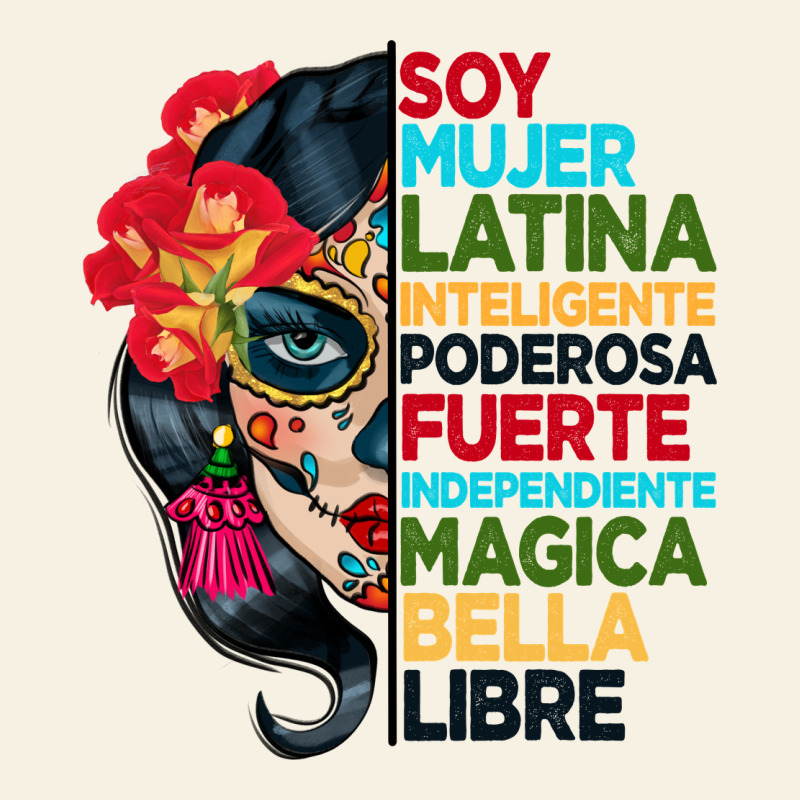 Sugar Skull Women Hispanic Heritage Month Vintage Tee by BundleAndBundleShop | Teevron