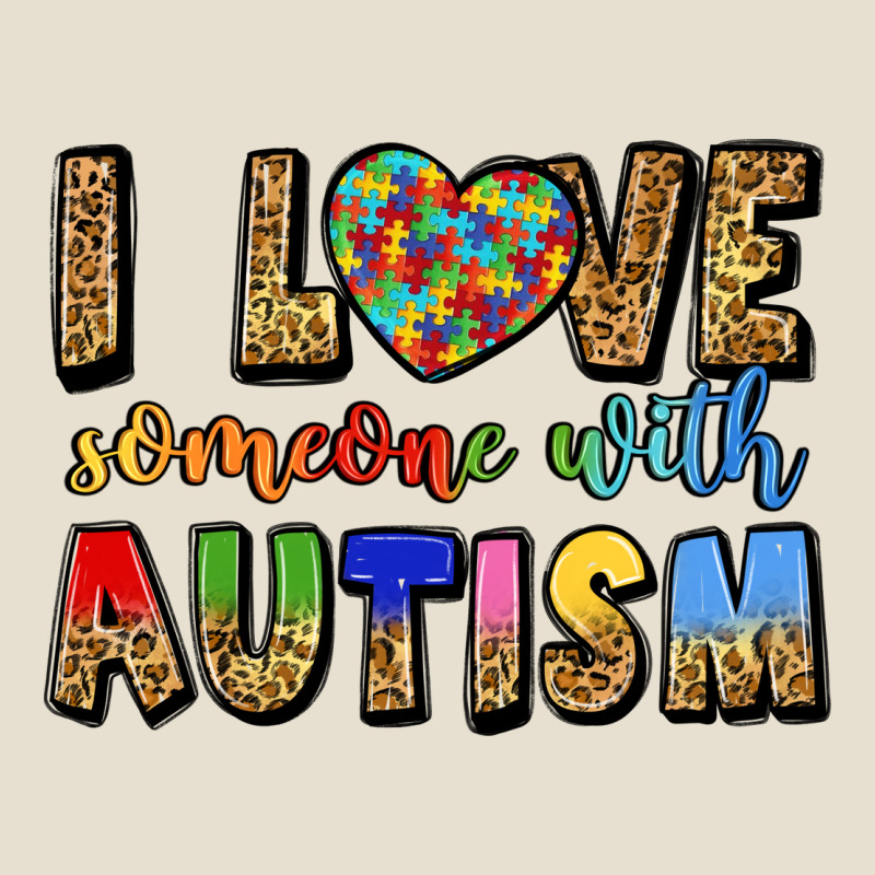 I Love Someone With Autism Urban Heavy Tee by LillyAllenDesigns | Teevron