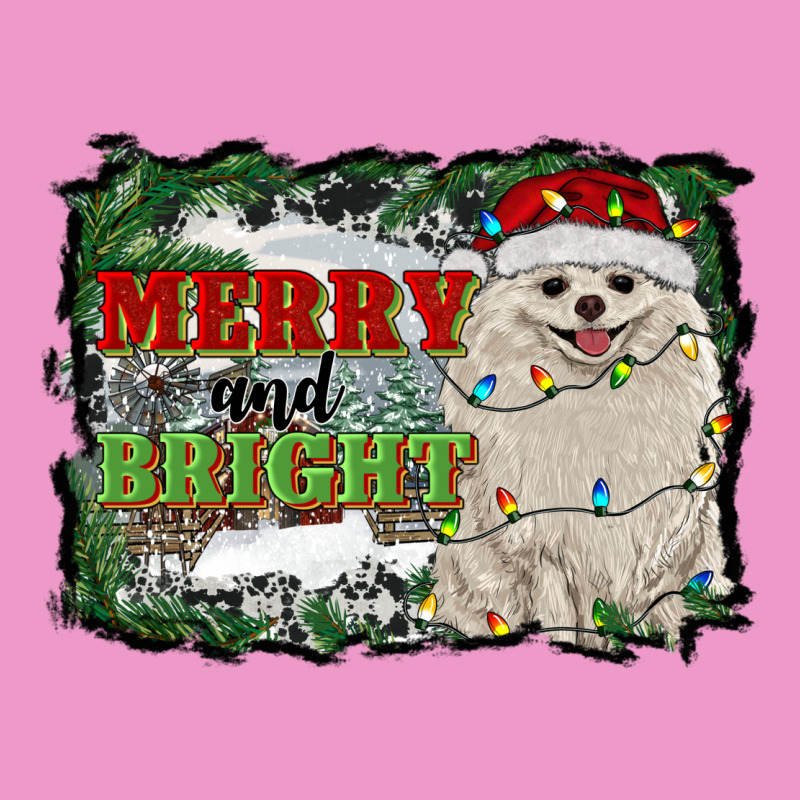 Merry And Bright Pomeranian Urban Hoodie by RanaPortraitStore | Teevron