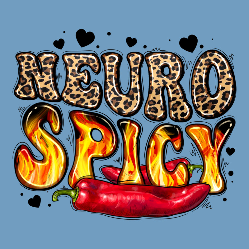 Neuro Spicy Neurodivergence Urban Heavy Tee by LillyAllenDesigns | Teevron