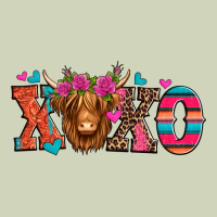 Xoxo Valentine's Day Highland Cow Heavyweight Hoodie | Teevron