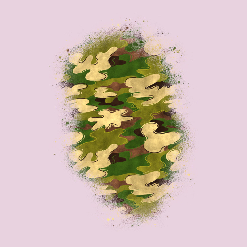 Camouflage Patch 1 Ladies Tee by BundleAndBundleShop | Teevron