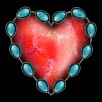 Gemstone Red Heart Urban Hoodie | Teevron