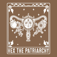 Womens Hex The Patriarchy Uterus Tarot Card Halloween Feminist T Shirt Premium Tee | Teevron