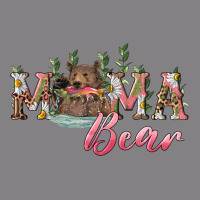 Mama Bear With Daisy Heavyweight Hoodie | Teevron