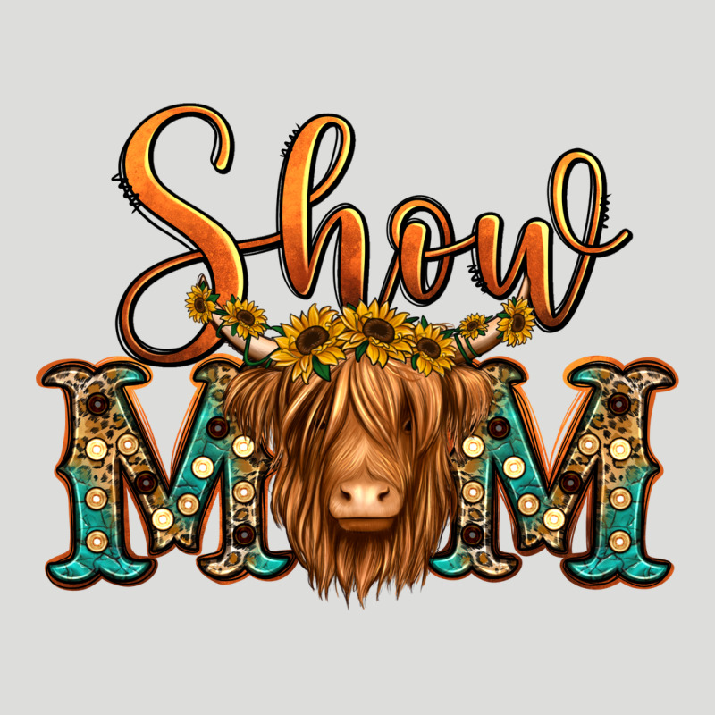Show Mom Long Haired Cow Zipper Hoodie by Jasminsmagicworld | Teevron