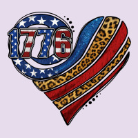 American Western Leopard Flag Heart Premium Hoodie | Teevron