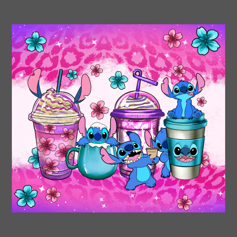 Stitch Coffee Cups Zipper Hoodie by Jasminsmagicworld | Teevron