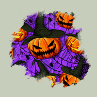 Halloween Pumpkin Patch  1 Ladies Tee | Teevron
