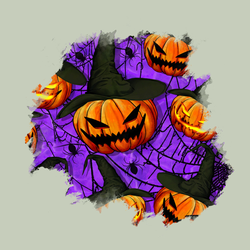 Halloween Pumpkin Patch  1 Ladies Tee by BundleAndBundleShop | Teevron