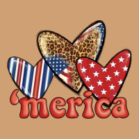 Merica 4th Of July Hearts Vintage Tee | Teevron