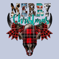 Merry Christmas Bull Skull Long Sleeve Tee | Teevron