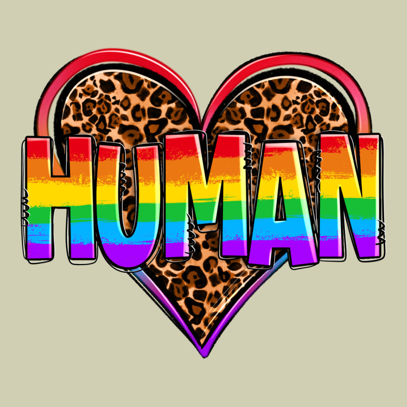 Lgbt Pride Human Heavy Core Tee by OliviaCreatesArt | Teevron