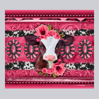Pink Gemstone Baby Calf Western Valentines Day Heavyweight Sweatshirt | Teevron