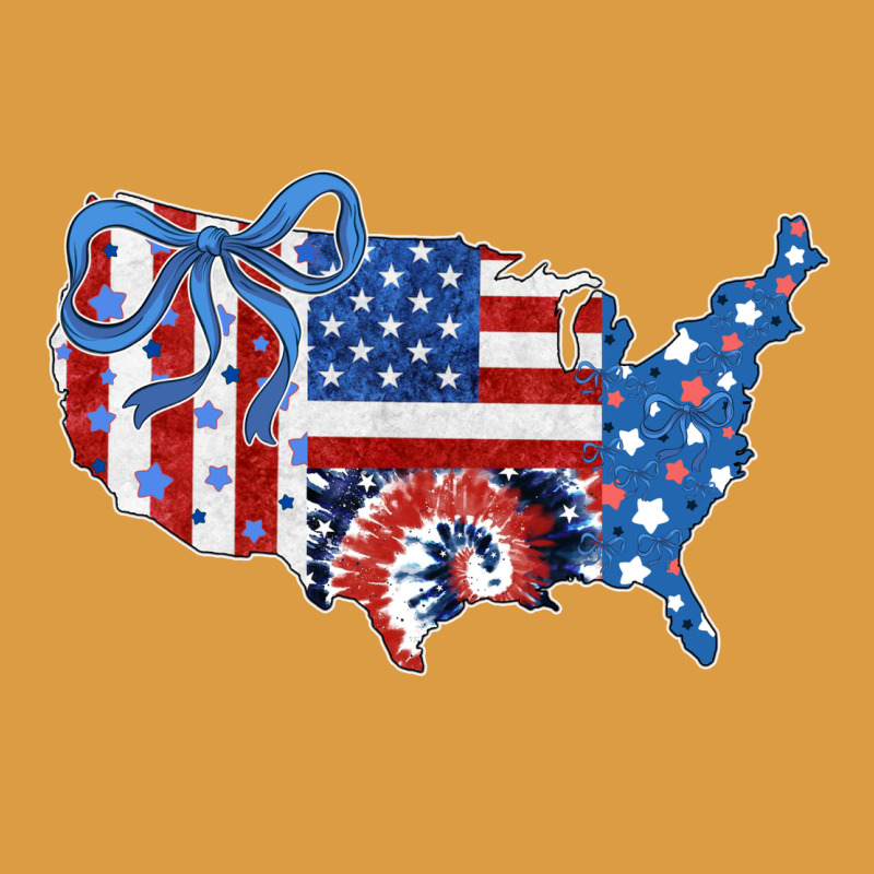 America Map Urban Heavy Tee by CowhideDigitalArt | Teevron