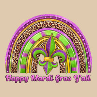 Happy Mardi Gras Y'all Rainbow Heavyweight Sweatshirt | Teevron