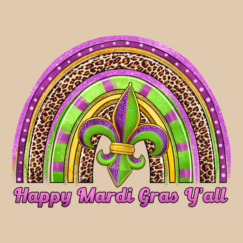 Happy Mardi Gras Y'all Rainbow Heavyweight Sweatshirt by Jasminsmagicworld | Teevron