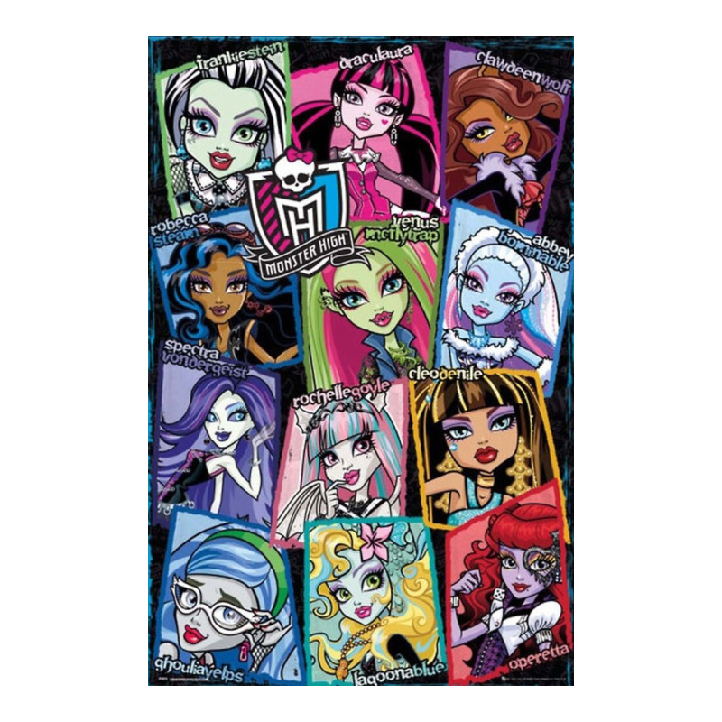 Monster High Character Long Sleeve Tee by DesignPulse | Teevron