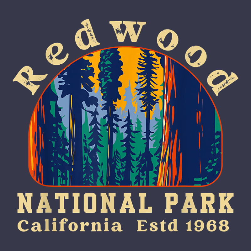 Redwood National Park California Retro Vintage Cam Long Sleeve Tee by DesignPulse | Teevron