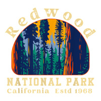 redwood national park california retro vintage cam | Teevron