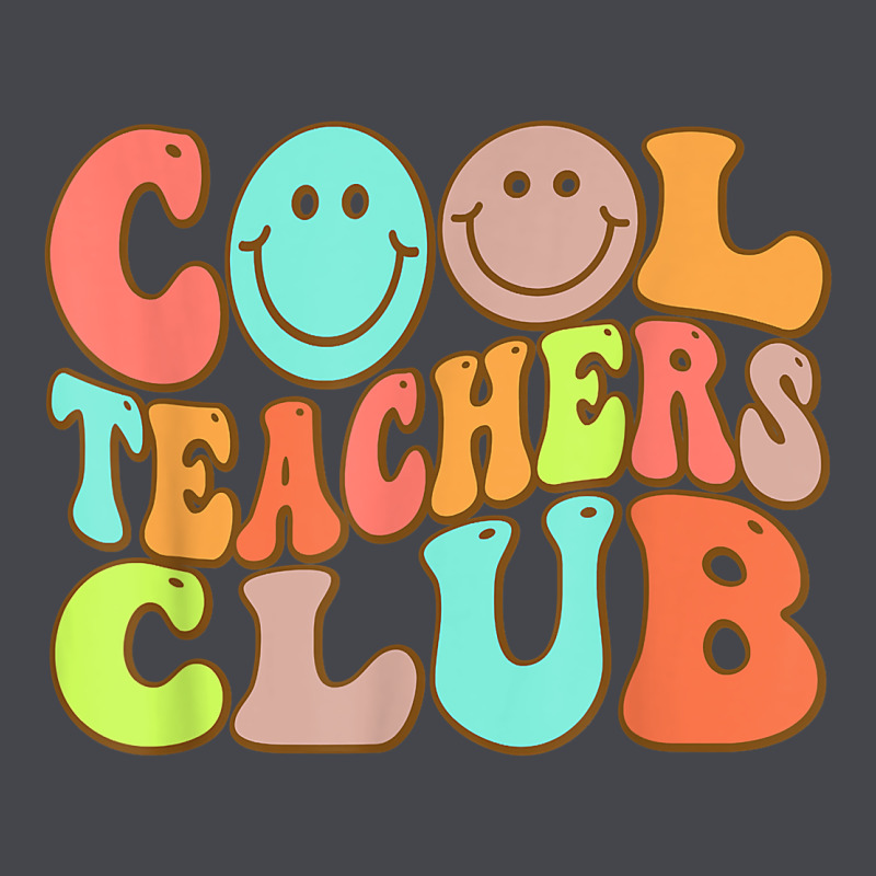 Cool Teachers Club Funny Smile Teachers Club Squad T Shirt Long Sleeve Tee by DesignPulse | Teevron