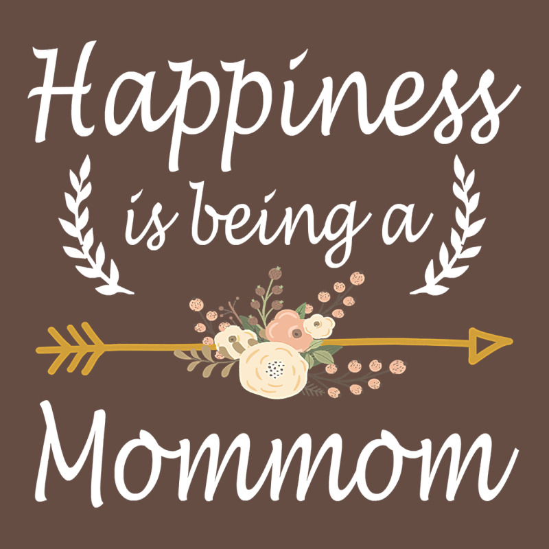 Happiness Is Being A Mommom  Cute Mothers Day Gifts Long Sleeve Tee by PixelWave | Teevron