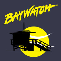 Baywatch Lifeguard Tower Sunset   Baywatch Long Sleeve Tee | Teevron