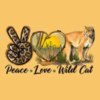 Peace Love Wild Cat Vintage Hoodie | Teevron