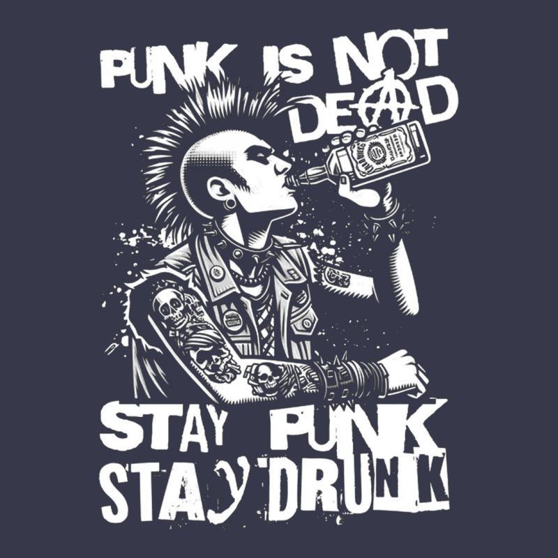 Stay Punk Stay Drunk Long Sleeve Tee by PixelWave | Teevron
