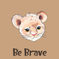 Lion Cute Animals Vintage Tee | Teevron