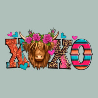 Xoxo Valentine's Day Highland Cow Heavyweight Hoodie | Teevron
