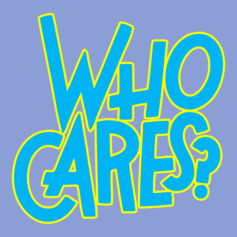 Who Cares Long Sleeve Tee by Craftify | Teevron