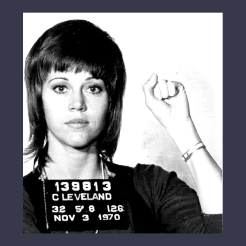 Jane Fonda Mugshot Gift Long Sleeve Tee by Craftify | Teevron