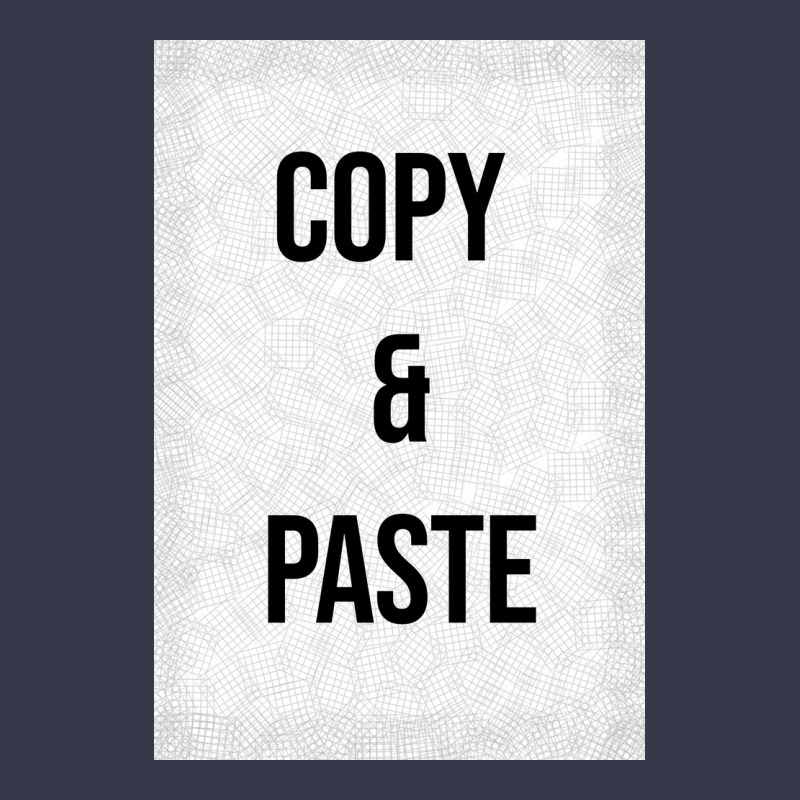 Copy Paste Long Sleeve Tee by Craftify | Teevron