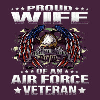 Proud Wife Of An Air Force Veteran Military Vet Spouse Gifts Premium M Long Sleeve Tee | Teevron